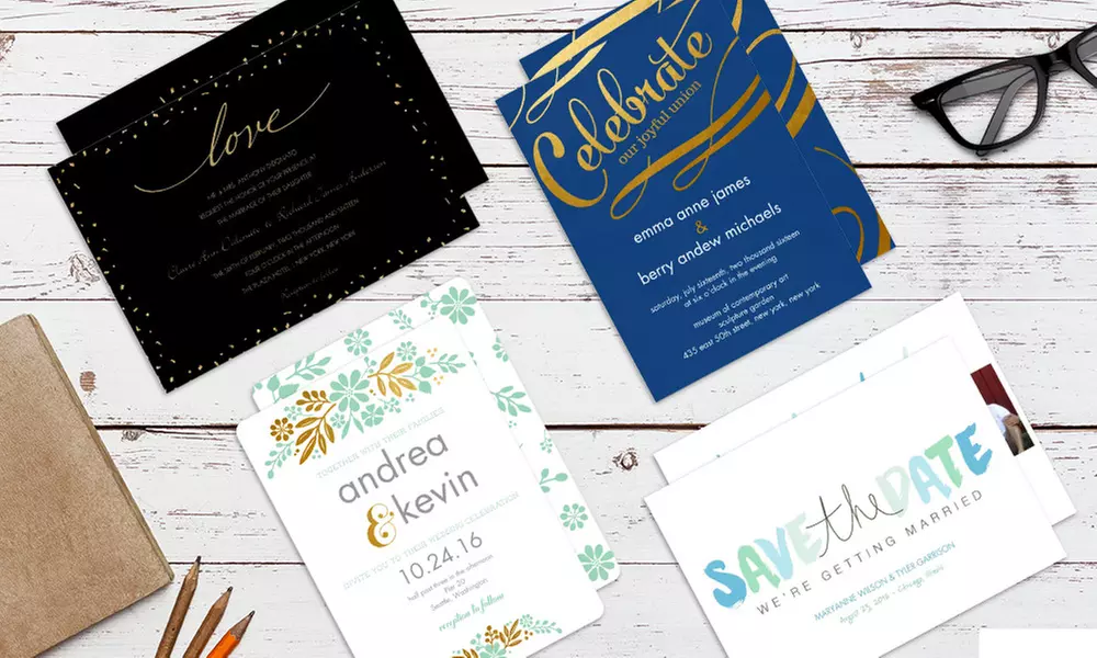 Staples Custom Next-Day Flat Invitations (Up to 54% Off) - Second Medium