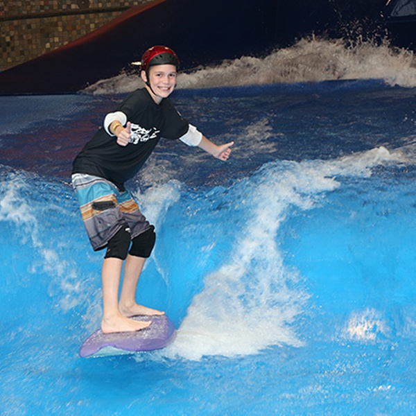 indoor boogie boarding