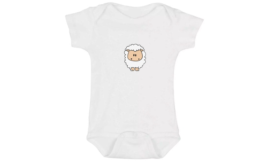 Image 5: Animal Multipack Babygrows