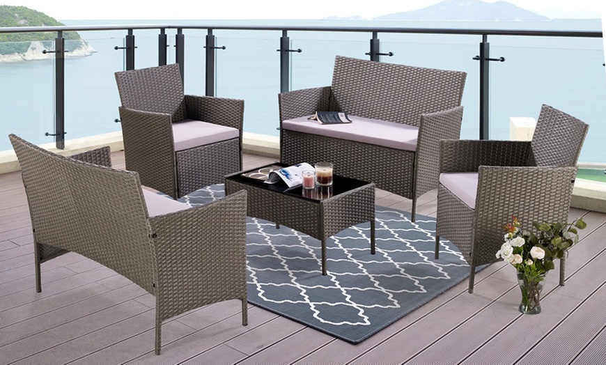 Image 1: Rattan Lounge Sets
