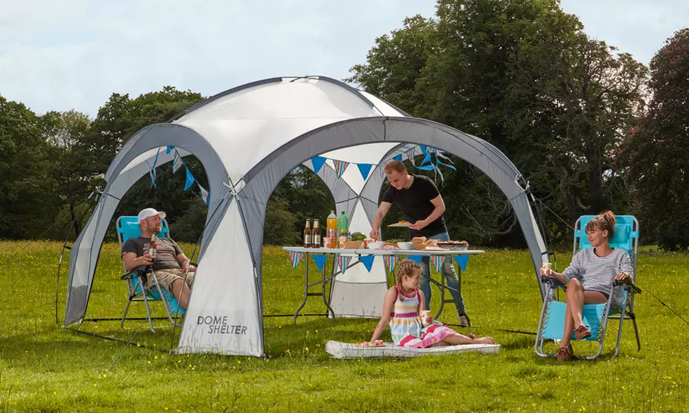 Dome Event Shelter with Removable Shade Walls