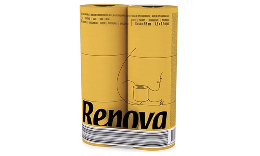 Image 7: 6 Renova Colour Toilet Paper Rolls