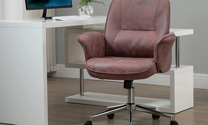 Image 2: Vinsetto Mid-Back Office Chair