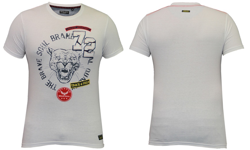 Image 9: Brave Soul Men's T-Shirt