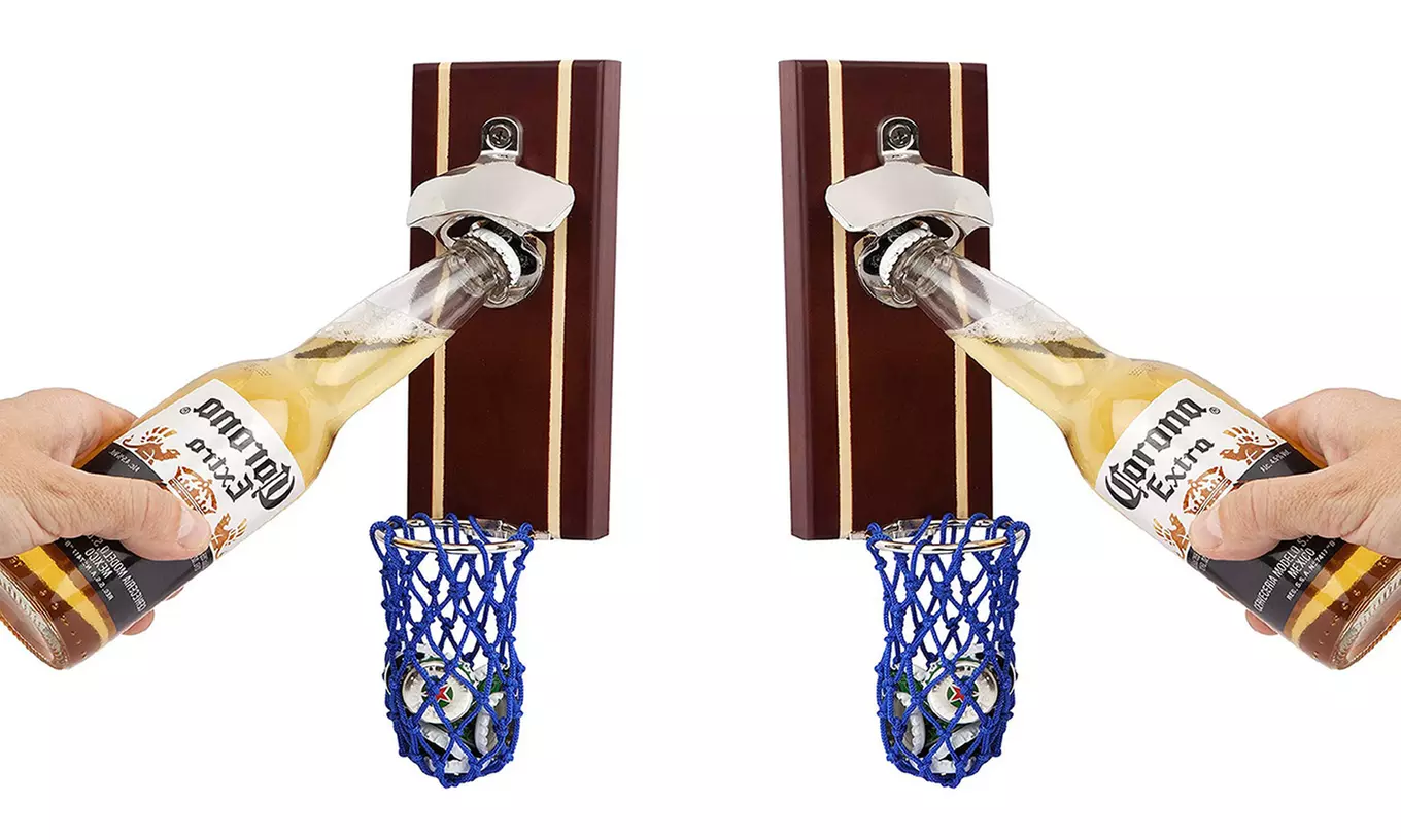 1 o 2 abrebotellas de cerveza con cesta magnética - Second Medium