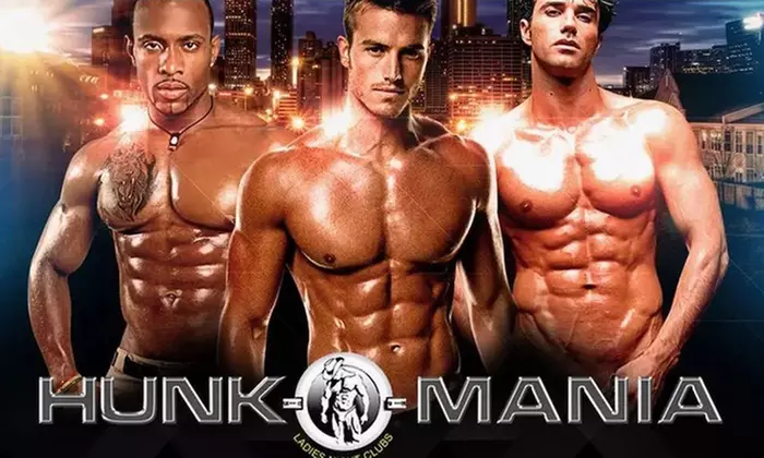 Hunk-O-Mania Male Revue – High-Energy Show with Hot Exotic Dancers, Perfect for Bachelorette & Girls’ Nights Out
