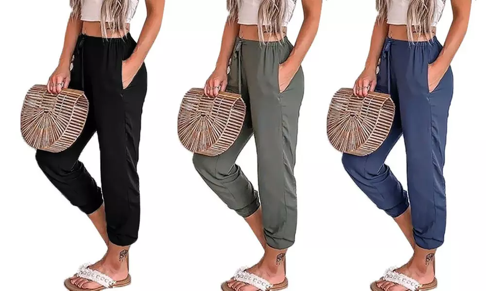Leo Rosi Women's Summer Pants. Plus Sizes Available. - Primary Image