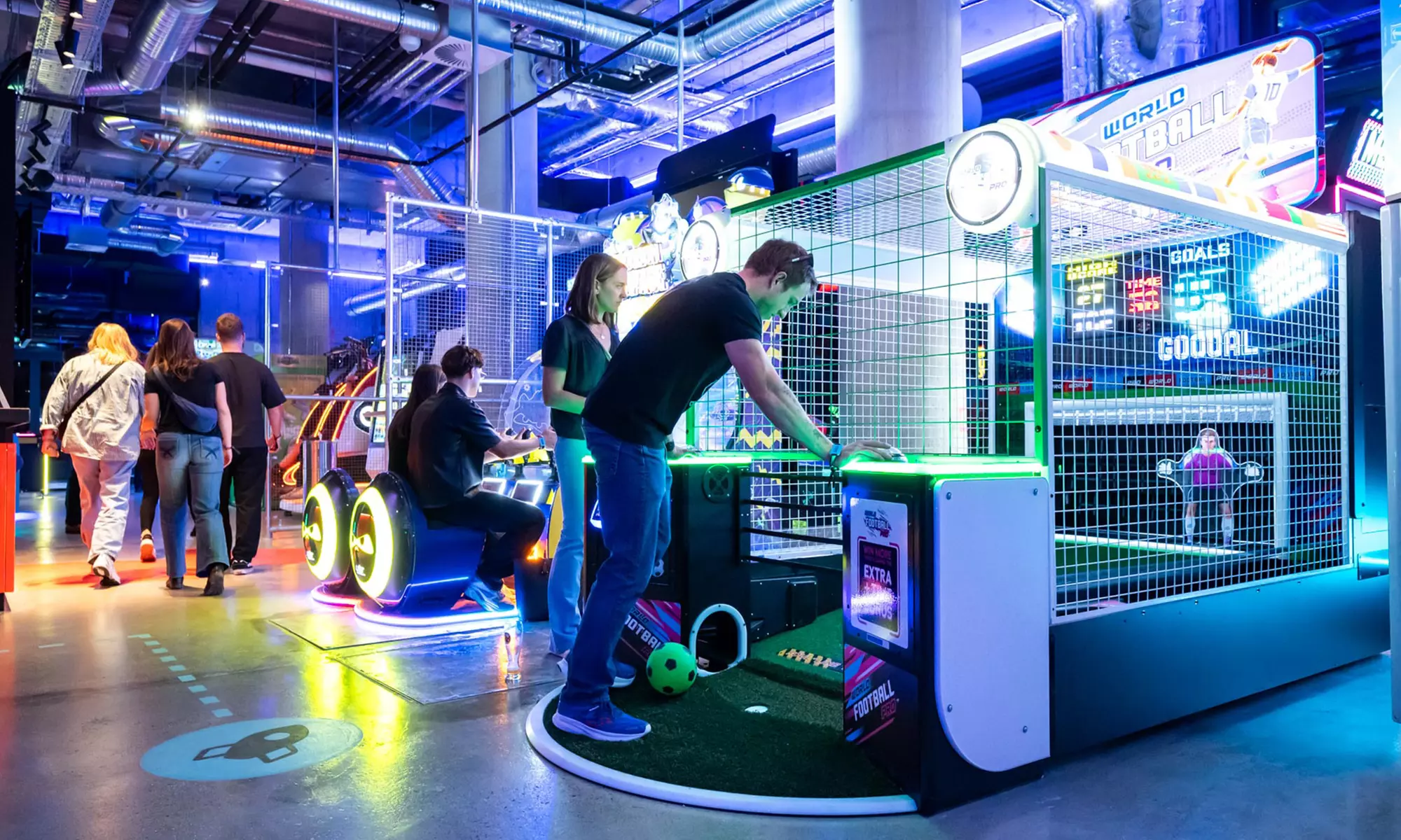 „Eat & Play“ für 2 Personen in Berlins 1. Arcade Kitchen & Bar