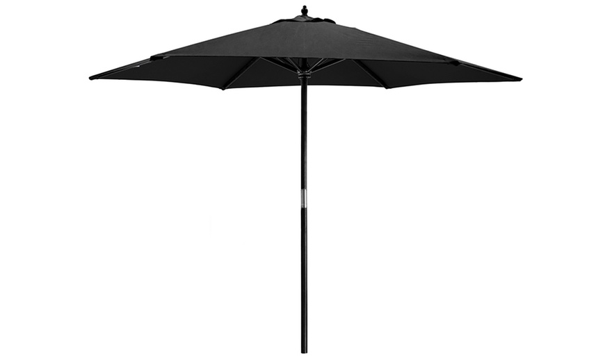 Image 10: Harbour Housewares Garden Parasol