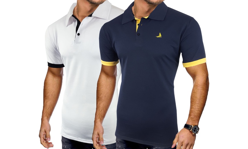 Image 8: Lot de 2 polos SS Finley, Blu apparel