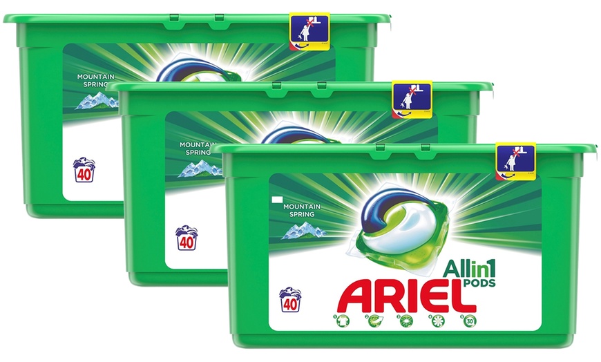 Image 2: 40, 120 oder 240 Ariel All-in-One Pods (Grundpreis bis zu: 1 St=€0,45)