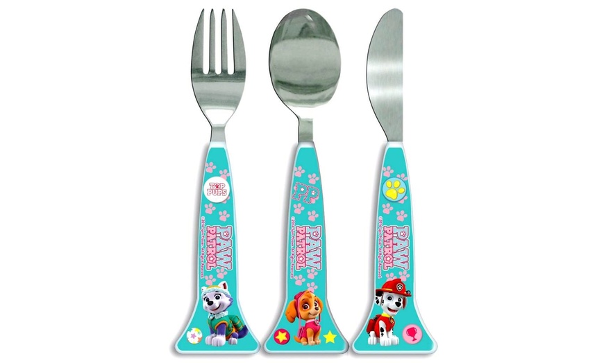 Image 9: Three-Piece Kids' Cutlery Set