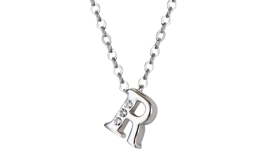 Image 21: Initial Letter Necklace 