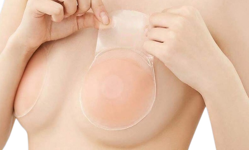 Image 4: Copricapezzoli in silicone con effetto push-up 