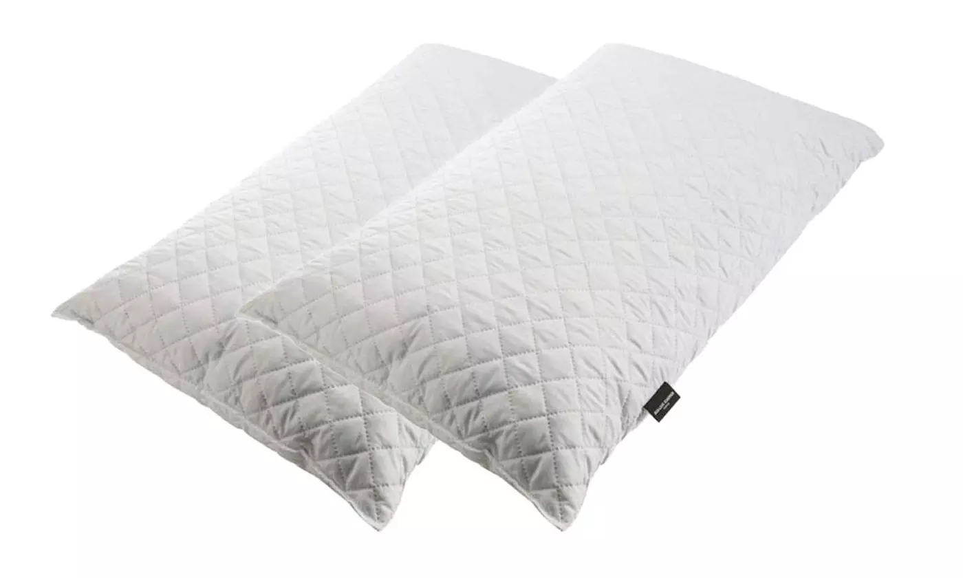 Lot de 2 oreillers à mémoire de forme de la marque Promo Linge