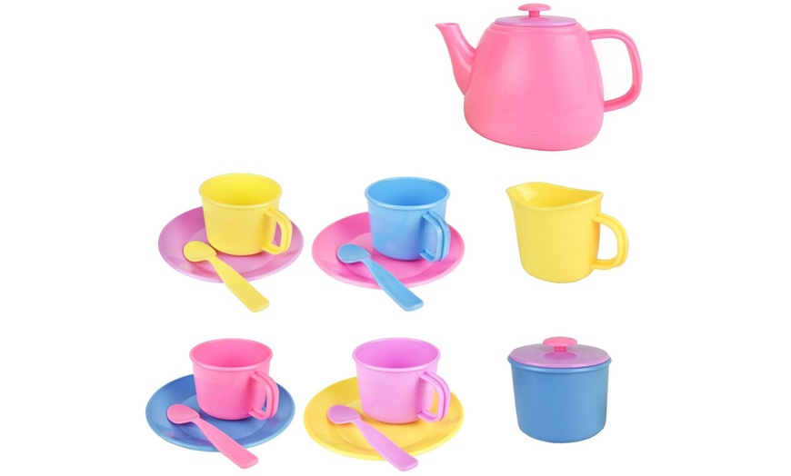 Image 20: Kids' Tea Party Play Set