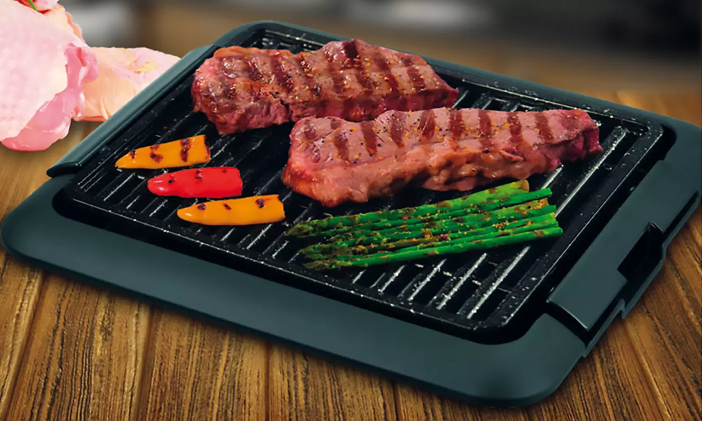 Grill eléctrico sin humos We Houseware - Primary Image