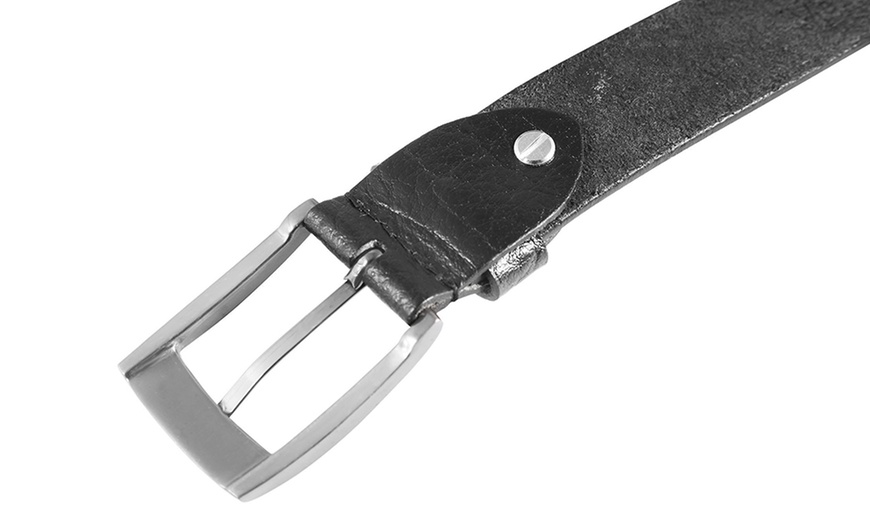 Image 19: Leonardo Verrelli leren riem