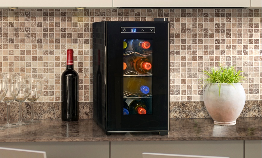 Image 3: Eight-Bottle Wine Chilling Fridge