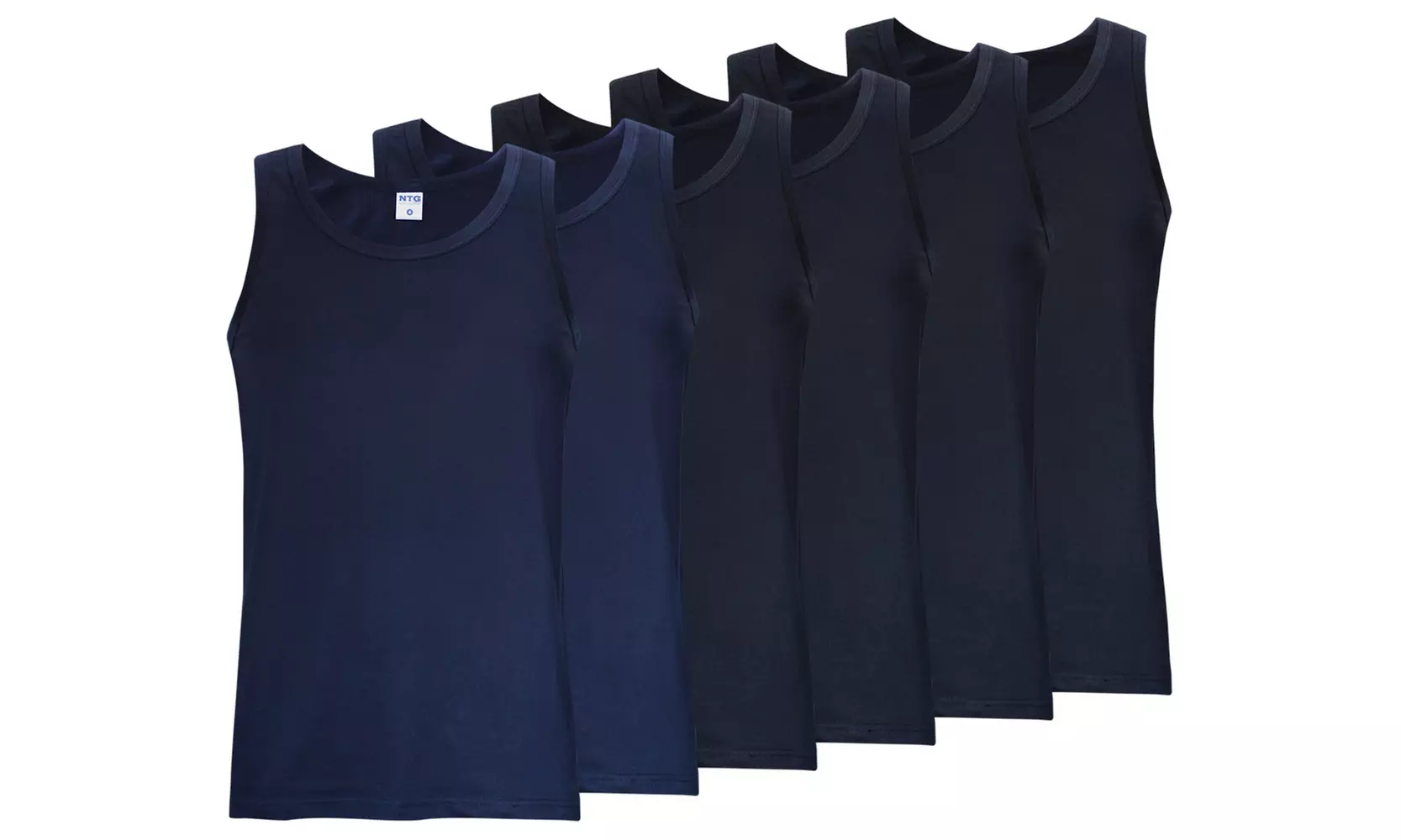 Set da 3 o 6 canotte da uomo De Fonseca o Nottingham