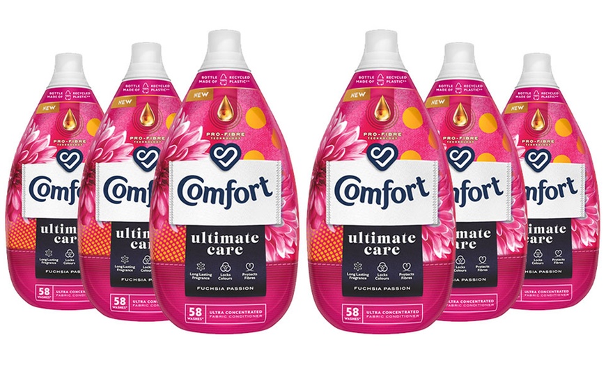 Image 5: Six Comfort Ultimate Care Fabric Conditioners 870ml, up to 58 Washes