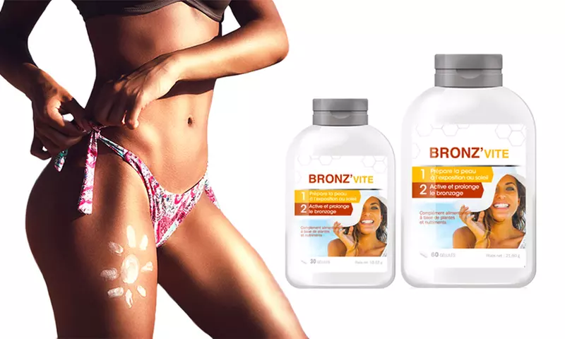 Bonz'Vite, complément solaire pour préparer sa peau au soleil - Primary Image