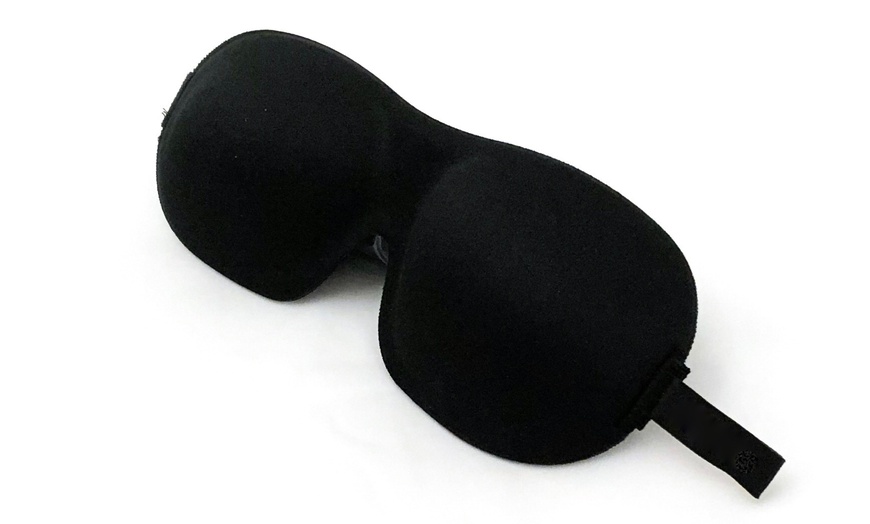 Image 4: 3D Blackout Sleep Mask