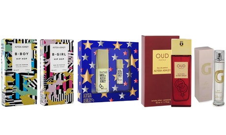 Eau de Parfum Alyssa Ashley, disponibili in 5 fragranze, acquistabili anche in cofanetto regalo