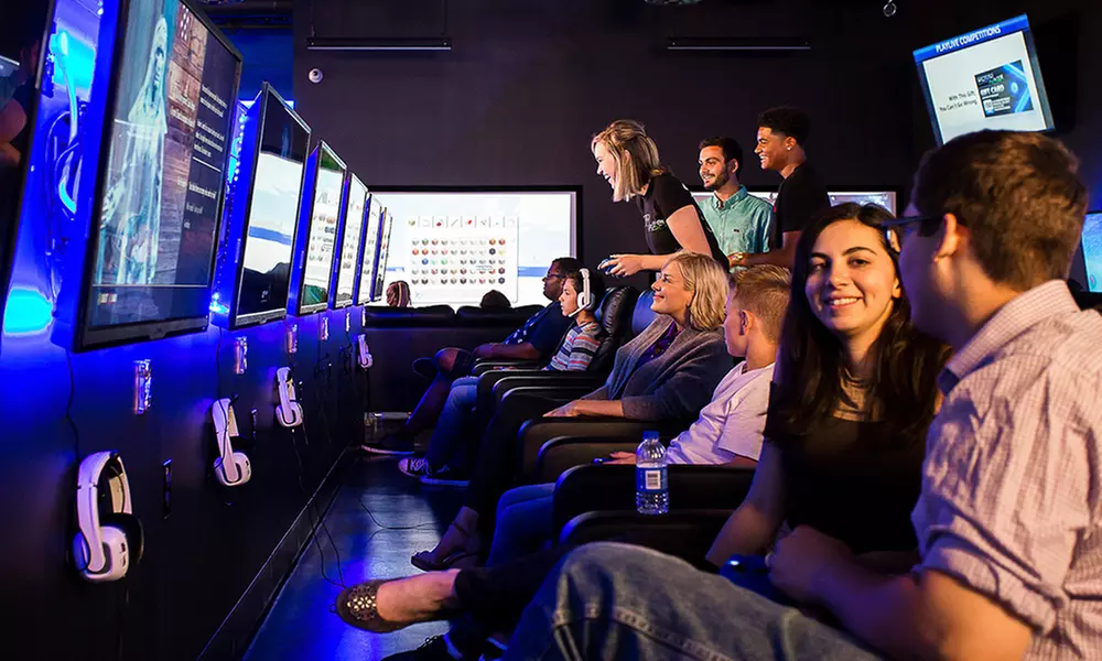 One-Hour or All-Day Game Pass at PLAYLive Nation (Up to 50% Off). Four Options Available. - Primary Image