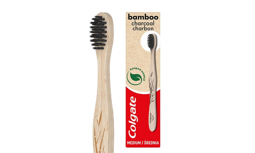 Image 7: Up to Six Colgate Bamboo Medium Toothbrushes