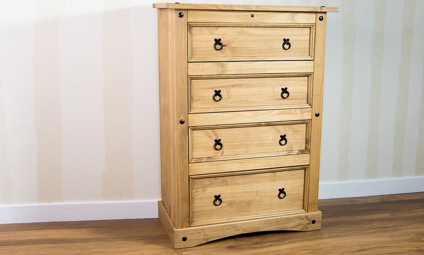 Image 3: Corona Solid Pine Furniture