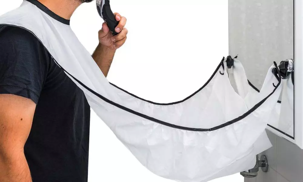 1 à 4 tabliers "Beard Cape" pour la taille de la barbe ou de la moustache - Primary Image