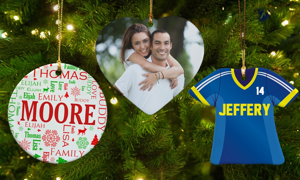 Custom Ceramic Ornaments to Personalize Your Holiday Tree