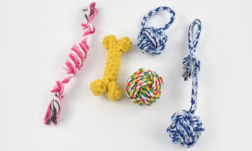 Image 5: Pet Rope Toy Set