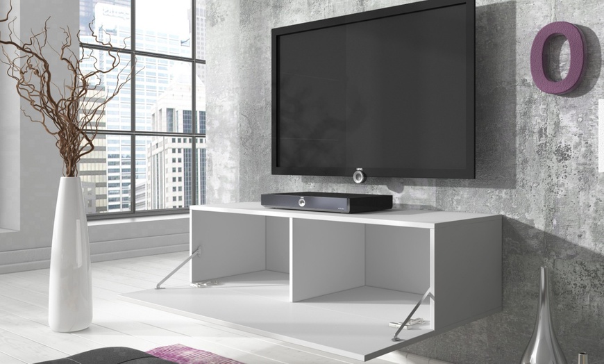 Image 4: E-Com Rocco Floating TV Unit