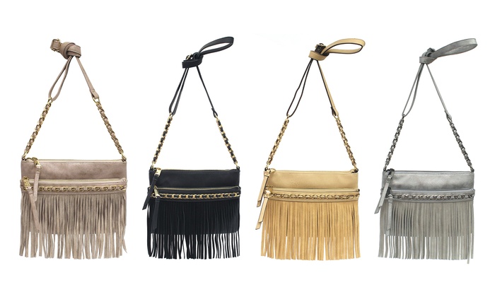 jessica simpson fringe purse