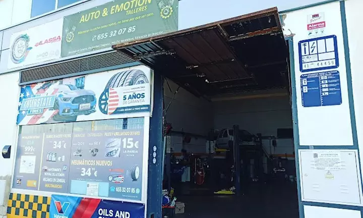 Revisión preITV y cambio de aceite y de hasta 4 filtros para 1