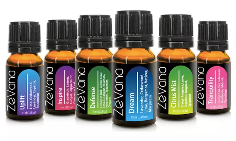 Zevana Top Blends Essential Oils (6-Pack) - Primary Image
