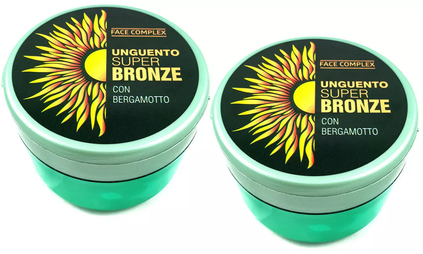 2 o 3 confezioni di unguento super bronze Face Complex