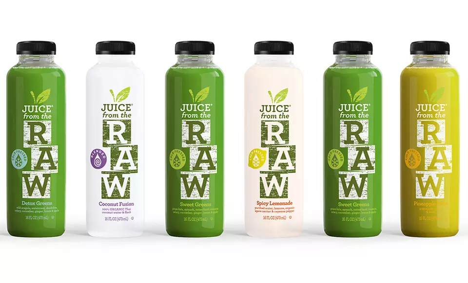 Three-Day Cold-Pressed Juice Cleanse for One or Two People from Juice from the Raw (Up to 54% Off)  - Second Medium