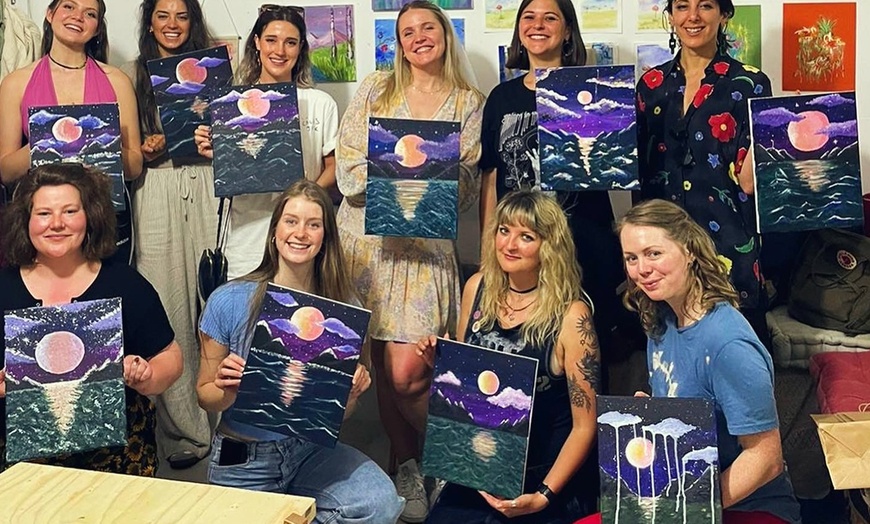 Image 11: Sip and Paint Extravaganza at Cosy Corner