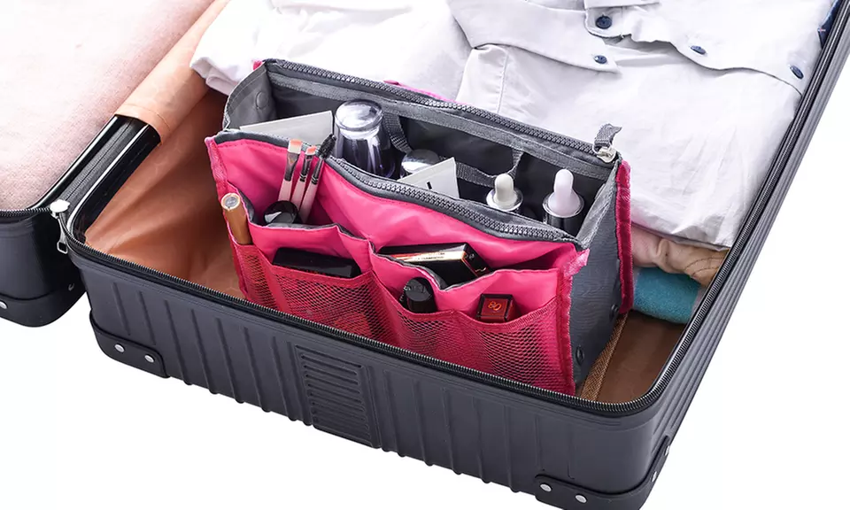 1x, 2x, 3x oder 4x Organizer mit 13 Fächern für Handtasche