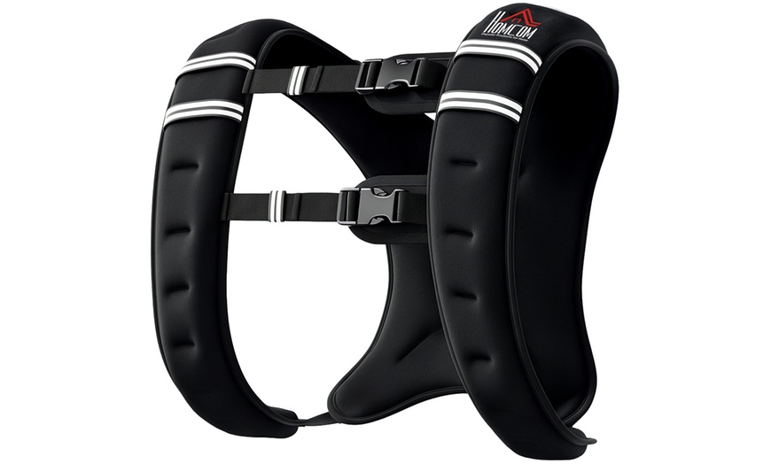 Image 2: HOMCOM 8KG Weighted Vest