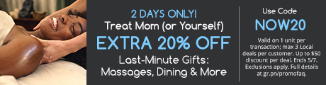 EXTRA 20% off Gifts - Use Code NOW20