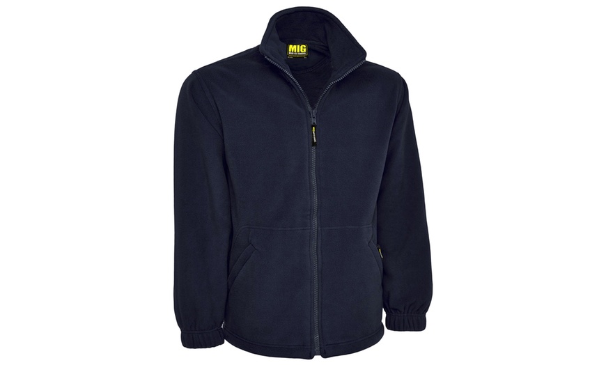 Image 10: MIG Men's Fleece Jacket