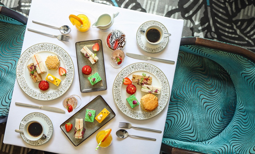 Image 1: Traditional or Vegetarian Afternoon Tea Overlooking Southampton Row