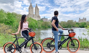 Electric Bike Rentals for 2 Hour from Central Park Discovery