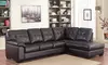 Abbyson Living Manchester Top-Grain Leather Sectional