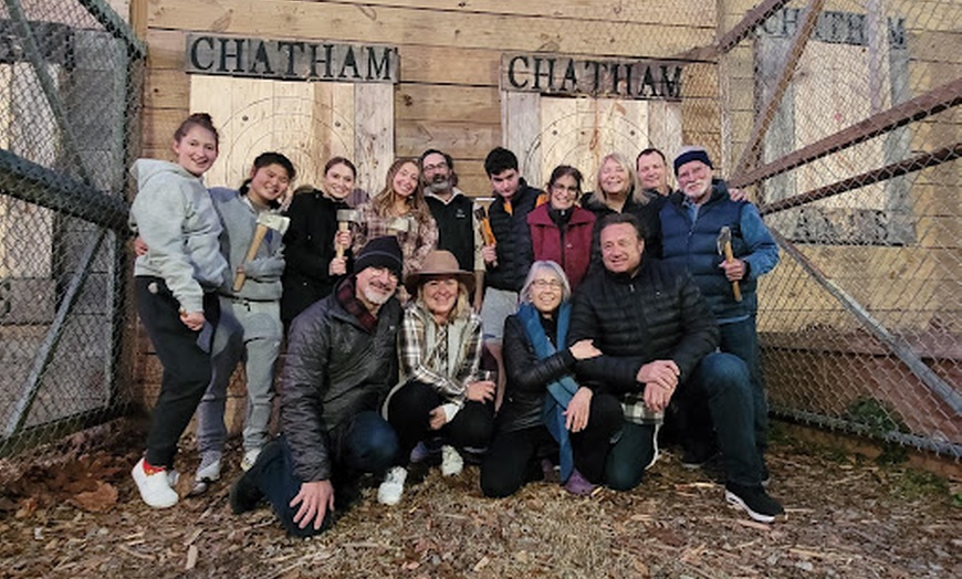 Image 5: Enjoy One Hour of Axe Throwing for 1, 2, 3, or 4 on Weekday & Weekend! 