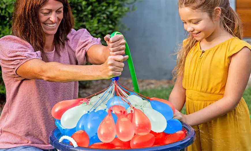 Image 1: One, Two or Four Sets of 111 Water Filling Balloons